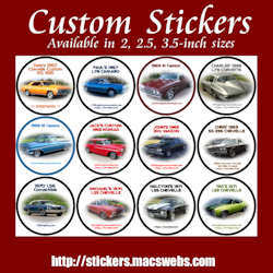 Custom Stickers/Calendars